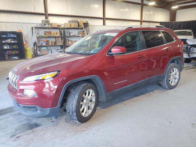 1C4PJLCB0HW617417 - 2017 JEEP CHEROKEE LATITUDE RED photo 1