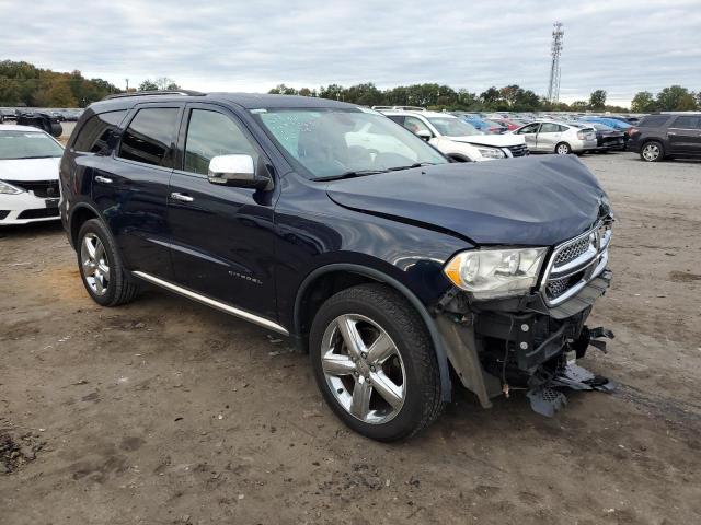 1C4SDJETXDC556942 - 2013 DODGE DURANGO CITADEL BLUE photo 4