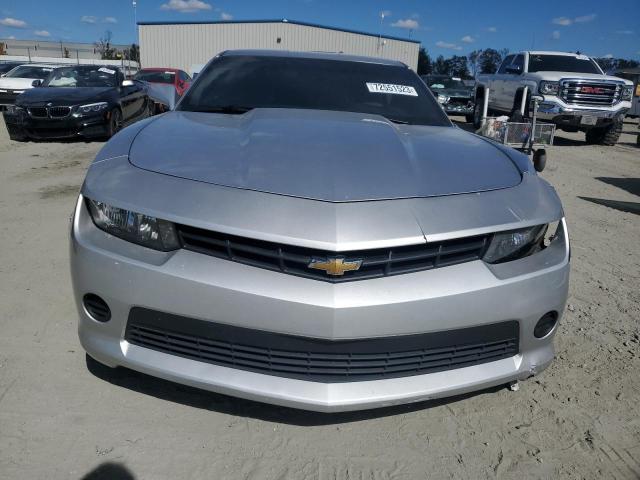 2G1FB1E32F9237304 - 2015 CHEVROLET CAMARO LS SILVER photo 5