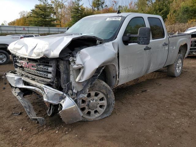 1GT120CG4CF157538 - 2012 GMC SIERRA K2500 SLE SILVER photo 1