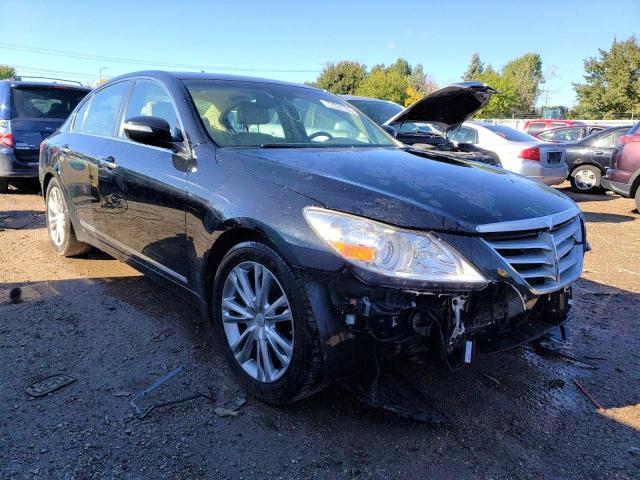 KMHGC4DF8BU125041 - 2011 HYUNDAI GENESIS 4.6L BLACK photo 4