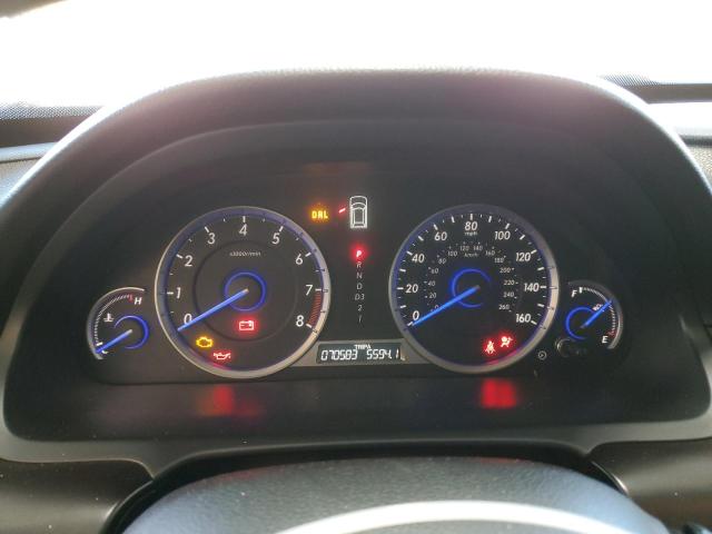 5J6TF3H54DL002877 - 2013 HONDA CROSSTOUR EXL ნაცრისფერი ფოტო 9