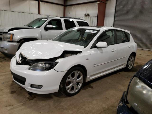 JM1BK343781137533 - 2008 MAZDA 3 HATCHBACK WHITE photo 1