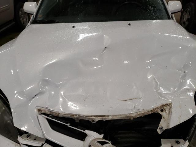 JM1BK343781137533 - 2008 MAZDA 3 HATCHBACK WHITE photo 11