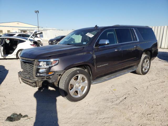 1GNSCJKCXJR124245 - 2018 CHEVROLET SUBURBAN C1500 PREMIER GRAY photo 1