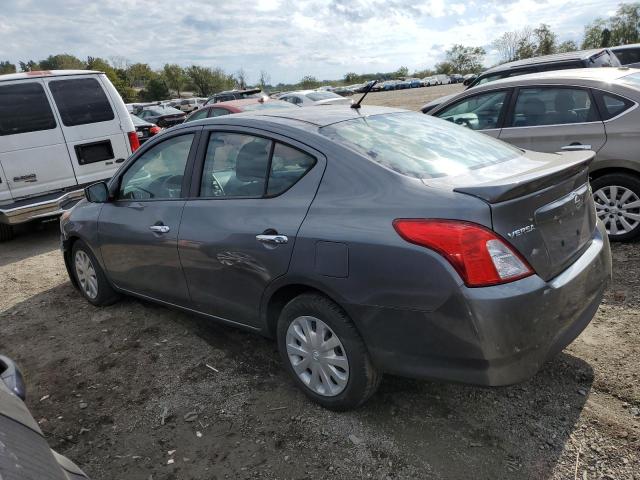 3N1CN7AP1HL802478 - 2017 NISSAN VERSA S GRAY photo 2