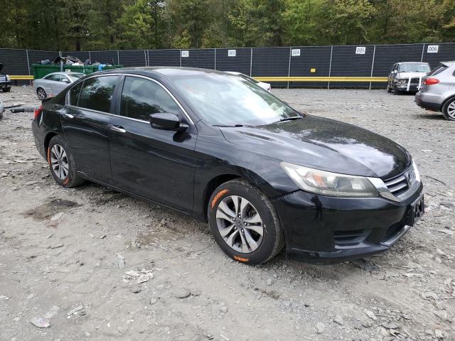 1HGCR2F35EA143030 - 2014 HONDA ACCORD LX BLACK photo 4