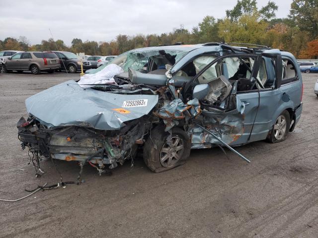 2A8HR54P18R765581 - 2008 CHRYSLER TOWN & COU TOURING TURQUOISE photo 1