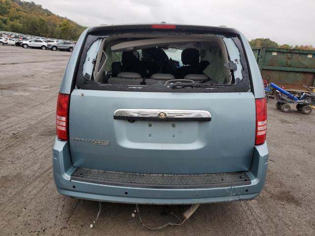 2A8HR54P18R765581 - 2008 CHRYSLER TOWN & COU TOURING TURQUOISE photo 6