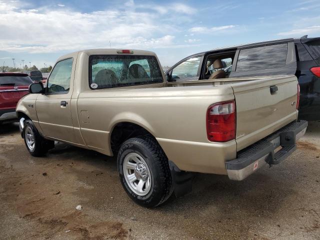 1FTYR10C21PA65210 - 2001 FORD RANGER GOLD photo 2