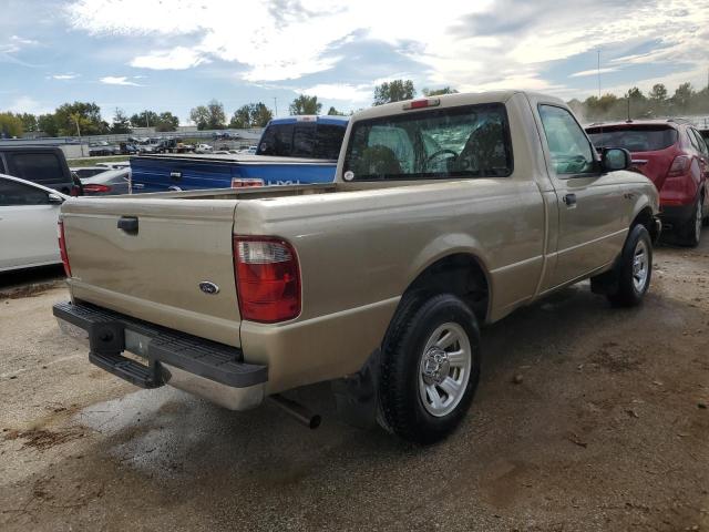 1FTYR10C21PA65210 - 2001 FORD RANGER GOLD photo 3