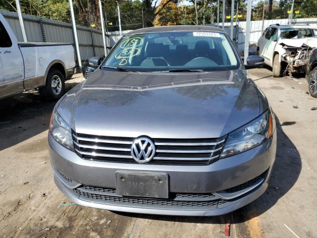 1VWAP7A3XDC096884 - 2013 VOLKSWAGEN PASSAT S GRAY photo 5