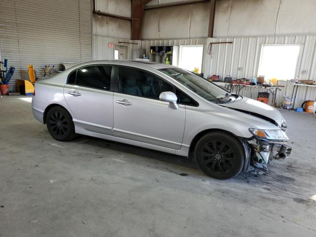 19XFA1F96AE001455 - 2010 HONDA CIVIC EXL SILVER photo 4