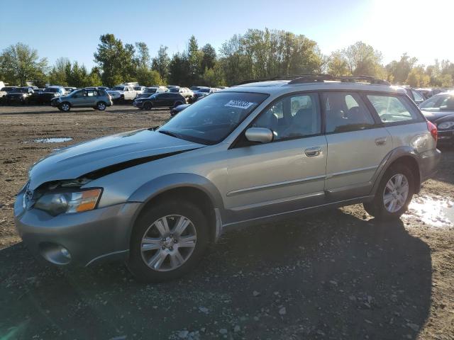 4S4BP62C557383121 - 2005 SUBARU LEGACY OUTBACK 2.5I LIMITED TEAL photo 1