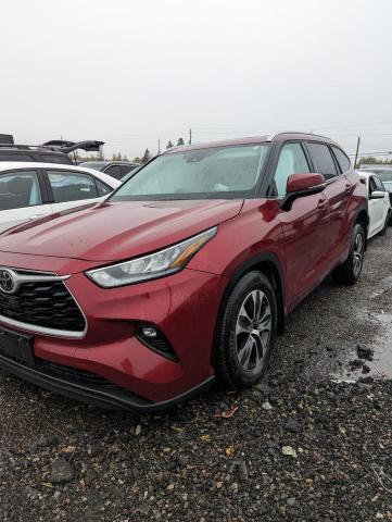 5TDGZRBH5LS522748 - 2020 TOYOTA HIGHLANDER XLE RED photo 1