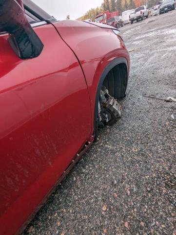 5TDGZRBH5LS522748 - 2020 TOYOTA HIGHLANDER XLE RED photo 10