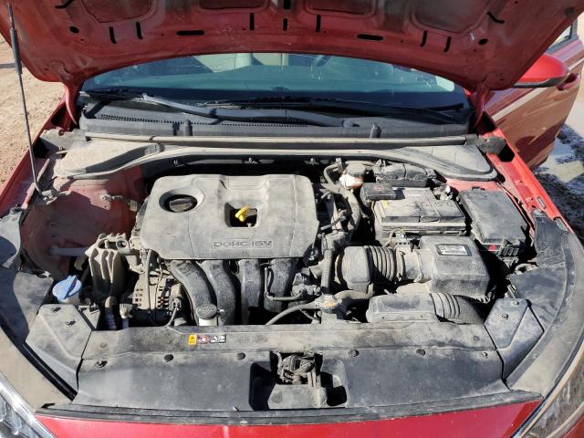 5NPD74LF6LH505259 - 2020 HYUNDAI ELANTRA SE RED photo 11