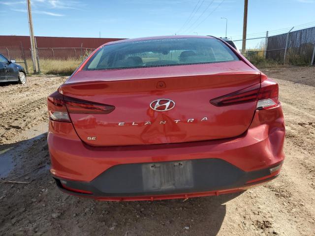 5NPD74LF6LH505259 - 2020 HYUNDAI ELANTRA SE RED photo 6