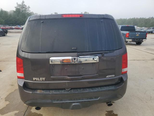 5FNYF4H5XCB067543 - 2012 HONDA PILOT EXL GRAY photo 6