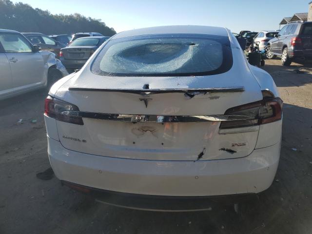 5YJSA1CP6DFP26943 - 2013 TESLA MODEL S WHITE photo 6