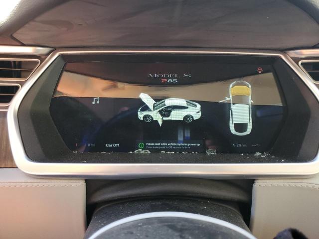 5YJSA1CP6DFP26943 - 2013 TESLA MODEL S WHITE photo 9