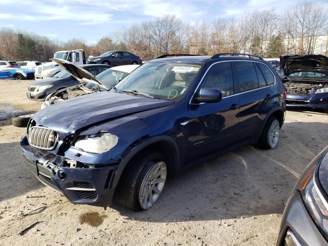 5UXZV8C55BL421940 - 2011 BMW X5 XDRIVE50I BLUE photo 1