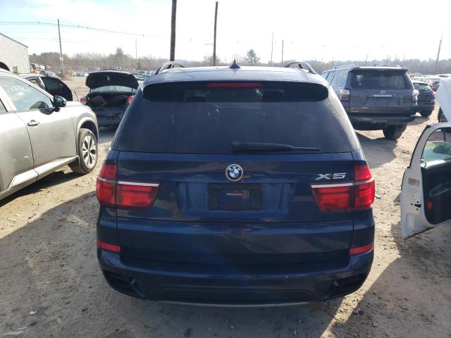 5UXZV8C55BL421940 - 2011 BMW X5 XDRIVE50I BLUE photo 6