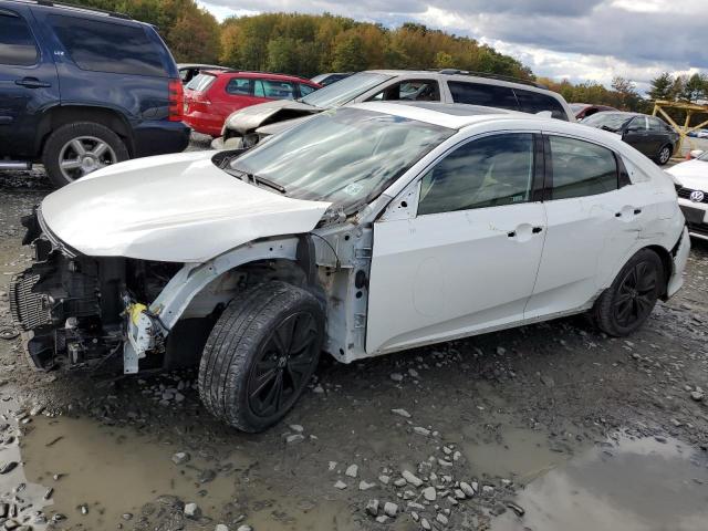 SHHFK7H68KU424924 - 2019 HONDA CIVIC EX WHITE photo 1