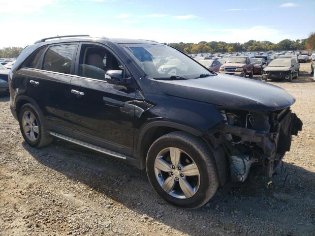 5XYKU3A64DG325378 - 2013 KIA SORENTO EX BLACK photo 4