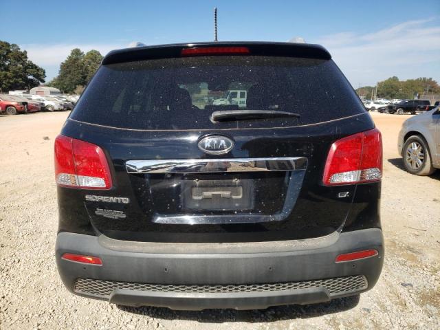 5XYKU3A64DG325378 - 2013 KIA SORENTO EX BLACK photo 6