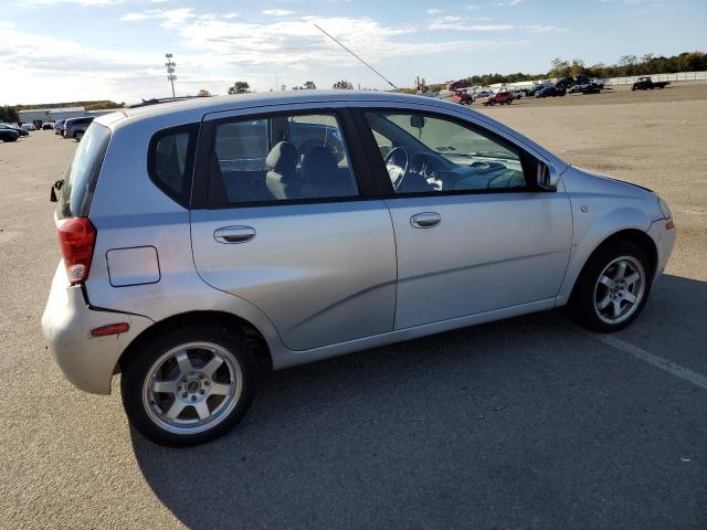 KL1TD66637B760350 - 2007 CHEVROLET AVEO BASE Gümüş foto 3