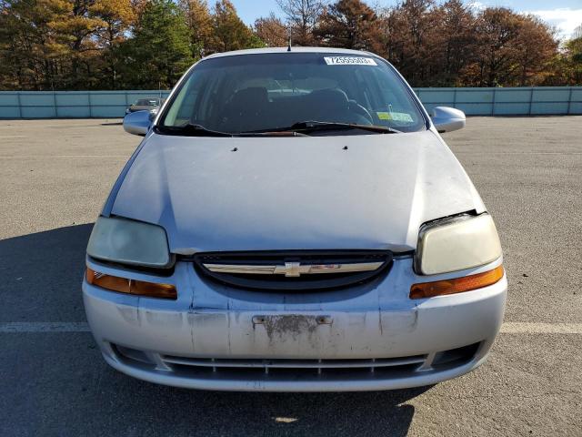 KL1TD66637B760350 - 2007 CHEVROLET AVEO BASE Gümüş foto 5