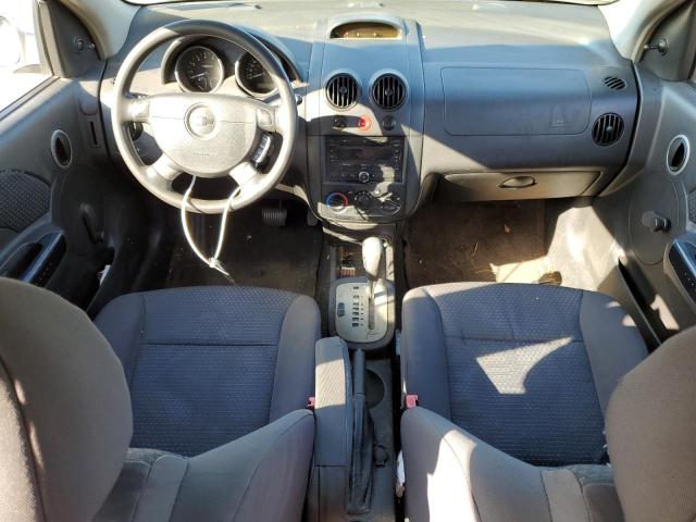 KL1TD66637B760350 - 2007 CHEVROLET AVEO BASE Gümüş foto 8