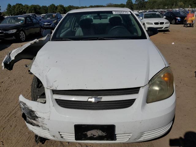 1G1AK15F767650521 - 2006 CHEVROLET COBALT LS WHITE photo 5