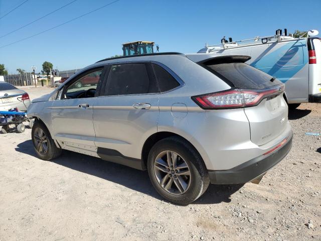 2FMPK3J98HBB68465 - 2017 FORD EDGE SEL SILVER photo 2