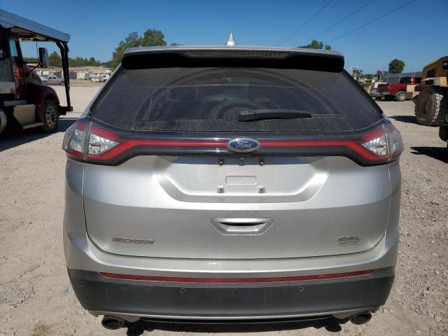 2FMPK3J98HBB68465 - 2017 FORD EDGE SEL SILVER photo 6