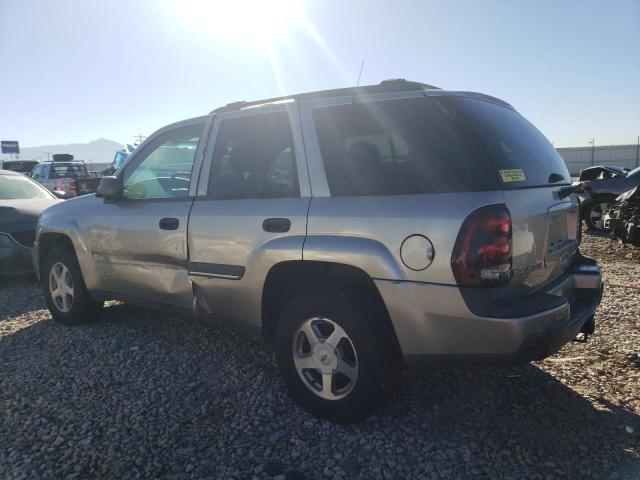 1GNDT13S022315746 - 2002 CHEVROLET TRAILBLAZE TAN photo 2