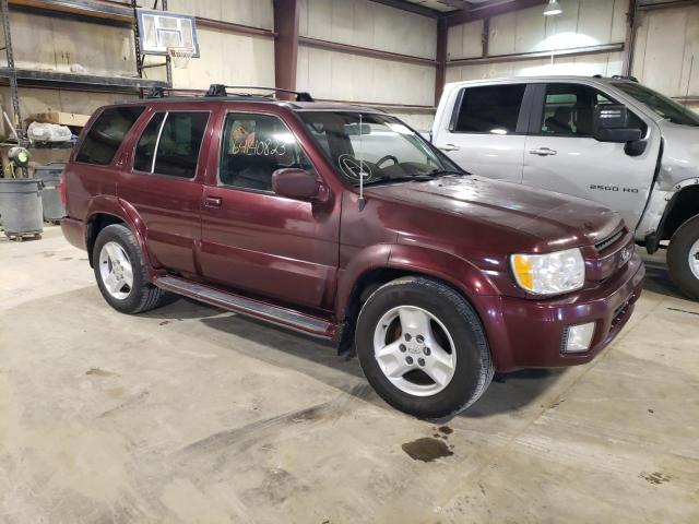 JNRDR09Y82W257617 - 2002 INFINITI QX4 BURGUNDY photo 4