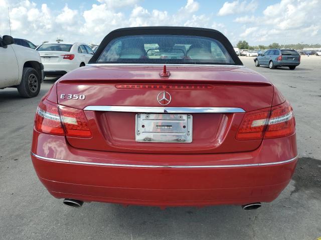 WDDKK5KF3CF143839 - 2012 MERCEDES-BENZ E 350 RED photo 6