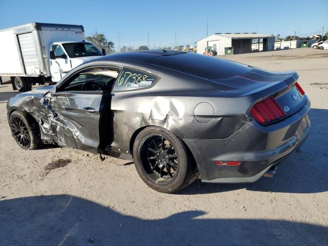 1FA6P8CF4F5361446 - 2015 FORD MUSTANG GT GRAY photo 2