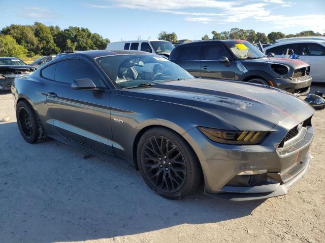 1FA6P8CF4F5361446 - 2015 FORD MUSTANG GT GRAY photo 4