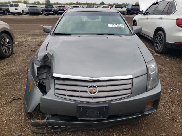 1G6DM577340135858 - 2004 CADILLAC CTS GRAY photo 5