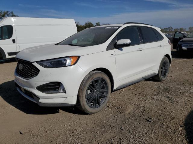 2FMPK3J95LBB09852 - 2020 FORD EDGE SEL WHITE photo 1