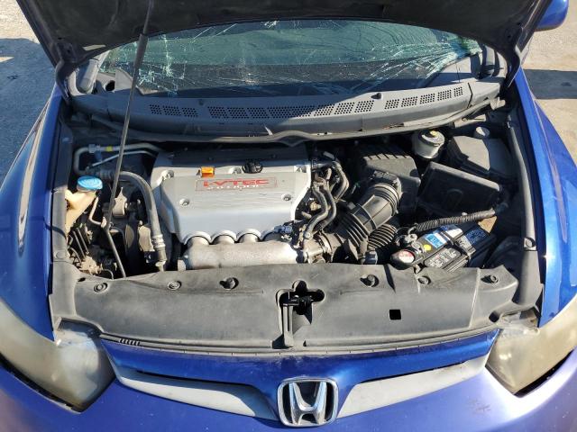 2HGFG21556H707385 - 2006 HONDA CIVIC SI BLUE photo 11