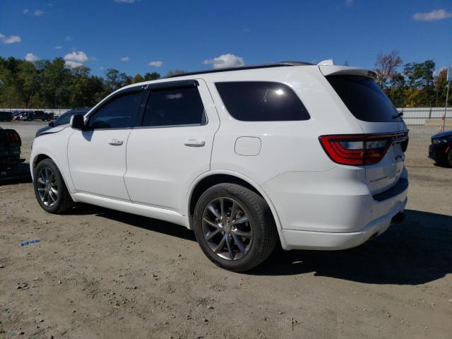 1C4RDHDG2HC690734 - 2017 DODGE DURANGO GT WHITE photo 2