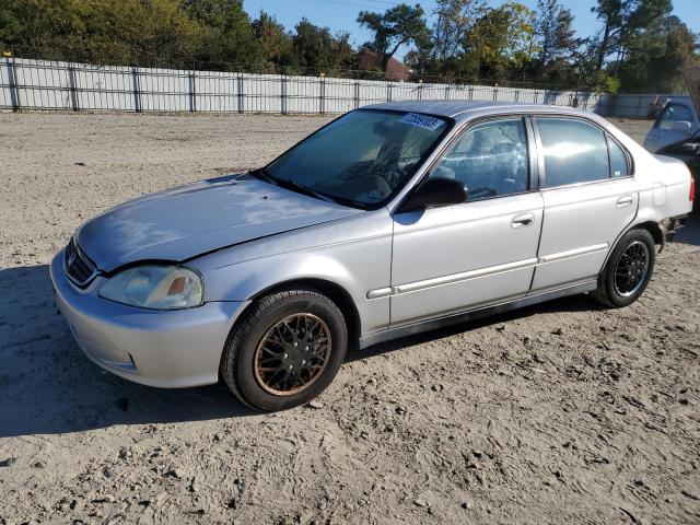 2HGEJ6619YH523581 - 2000 HONDA CIVIC BASE GRAY photo 1