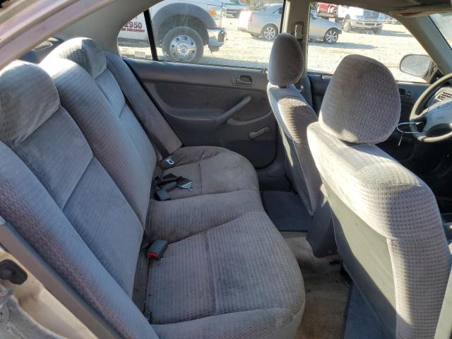 2HGEJ6619YH523581 - 2000 HONDA CIVIC BASE GRAY photo 10