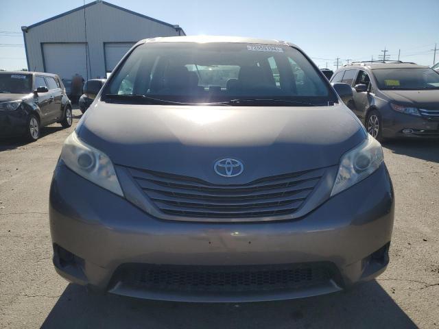 5TDKA3DC8BS006513 - 2011 TOYOTA SIENNA BASE GRAY photo 5