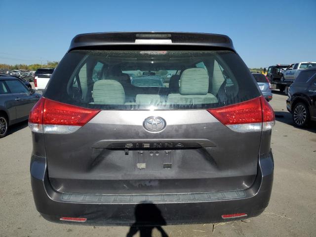 5TDKA3DC8BS006513 - 2011 TOYOTA SIENNA BASE GRAY photo 6