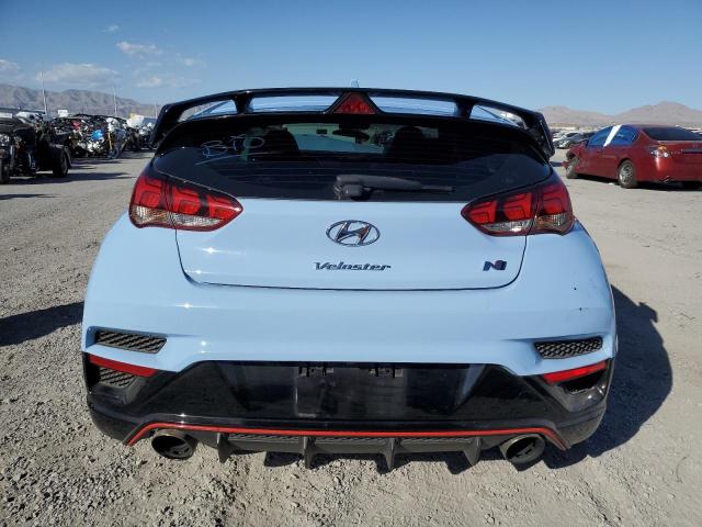 KMHT36AH9NU015300 - 2022 HYUNDAI VELOSTER N BLUE photo 6